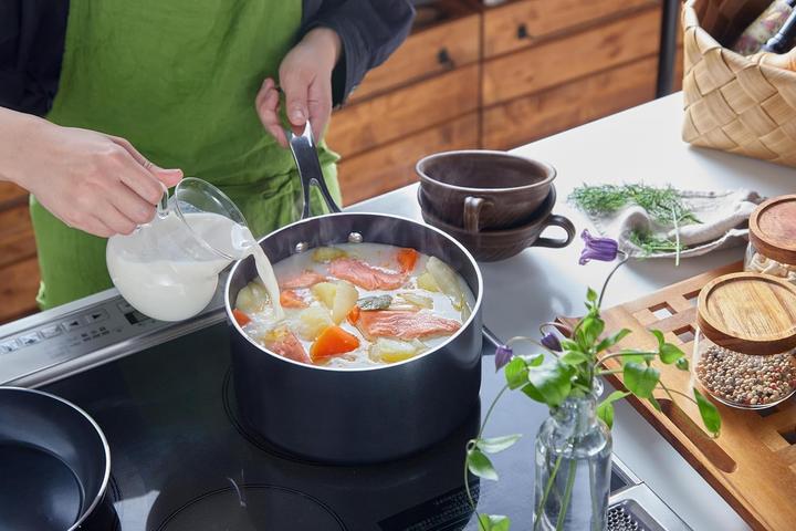 Actual product image Kyocera Ceramic Nonstick Pan with Glass Lid, PFAS-Free, All Heat Sources (Frying pan, Aluminium)