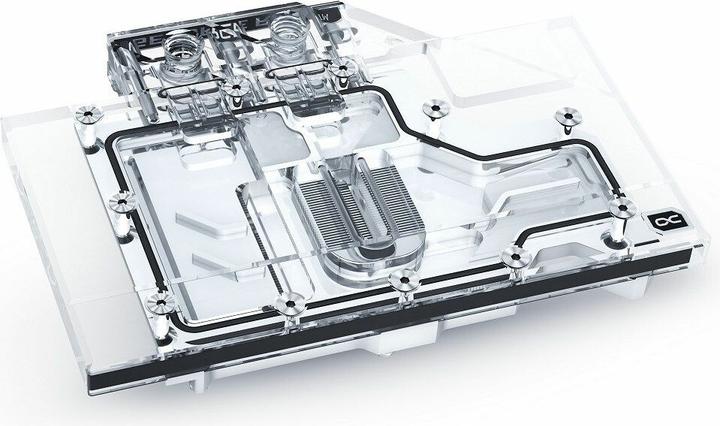 Alphacool Eisblock Aurora GPX-N RTX 3070 Ti AMP Holo mit Backplate - Acryl + Nickel