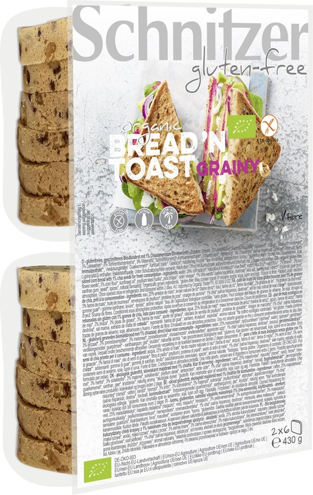 Produktbild Schnitzer Bio Körniges Schnittbrot 430 g (430 g)