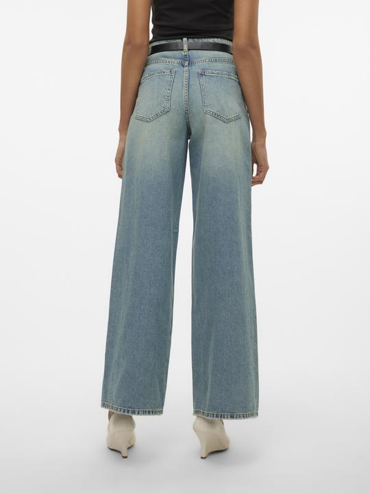 Actual product image Vero Moda VMROWAN Hohe Taille Weit geschnitten Jeans Weit geschnitten (W25/L32)