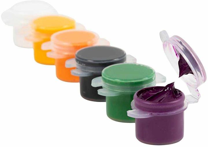 Produktbild Creativ Company Acrylfarbe Hobbyfarbe Plus Color 6 x 5 ml, Halloween Farben (5 ml)