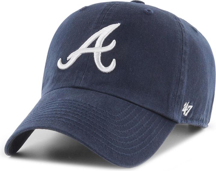 47 Brand Relaxed Fit Cap - MLB Atlanta Braves navy (One Size)