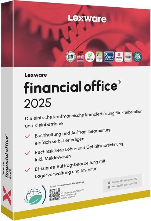 Produktbild Lexware financial office pro 2025 - Abo (3 User, unbegrenzt)