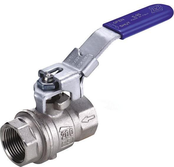 Produktbild RS PRO BSP 3/8Zoll Kugelventil aus Messing