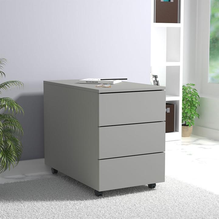 Productafbeelding Ebuy24 Dalosa703SB grijs ladeblok (39 x 70 x 55 cm)