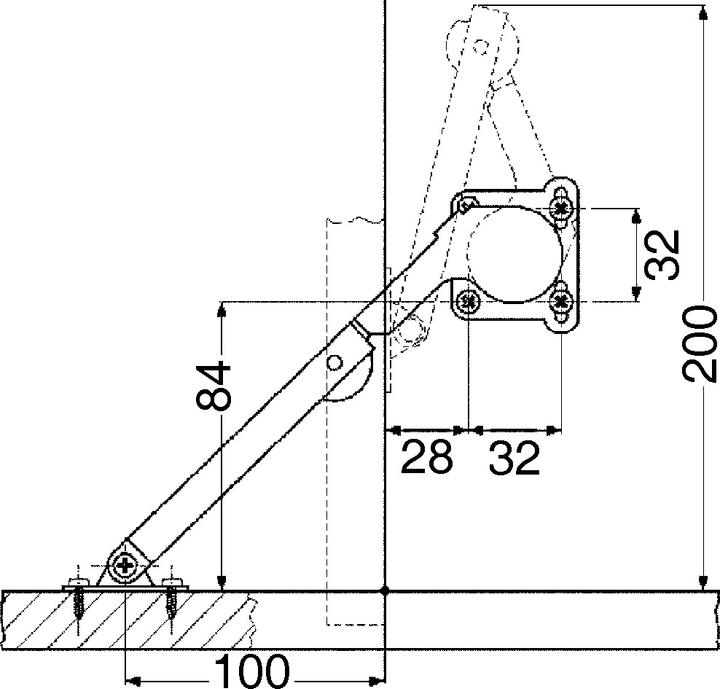 Produktbild Werkstarck Bremsklappenhalter Solo
