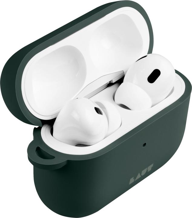 Actual product image Laut Huex Silicon/PC case for AirPods Pro 2022 Sage Green (Headphone bag)