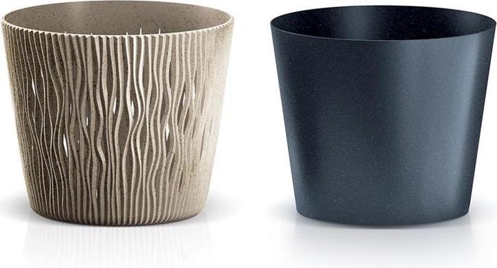 Produktbild Prosperplast Flowerpot Sandy, Ø 18.9 cm, beige (18.90 x 16.50 cm)