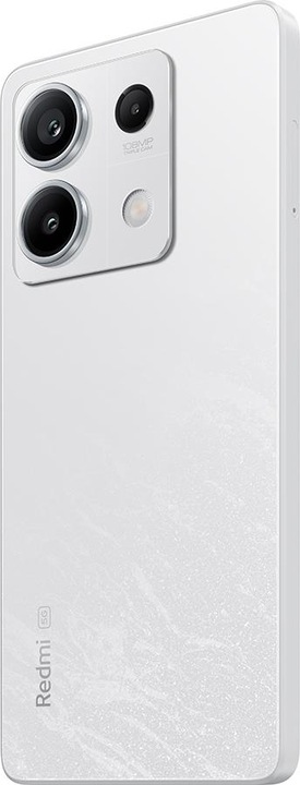 Actual product image Xiaomi Redmi Note 13 5G (128 GB, Arctic White, 6.67", Hybrid Dual SIM, 100 Mpx, 5G)