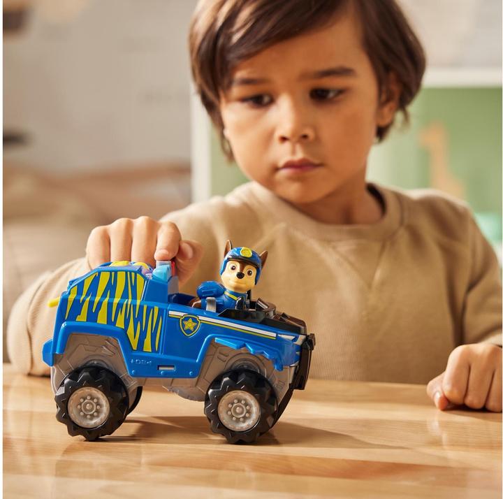Actual product image Spin Master Paw Patrol Jungle Pups Deluxe Vehicle Chase