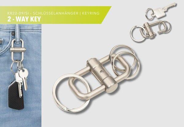 Actual product image Troika Schlüsselanhänger 2-WAY KEY