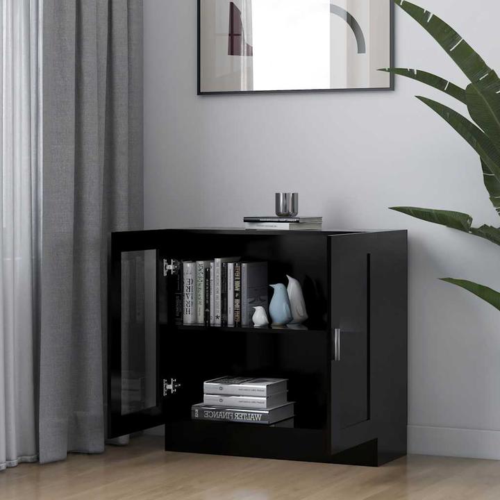 Actual product image vidaXL Vitrinenschrank (82.50 x 30.50 x 80 cm)