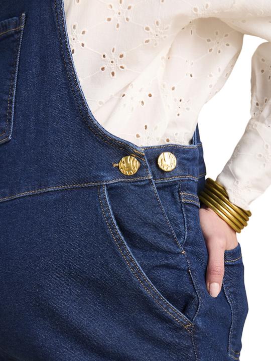 Actual product image Envie de Fraise Weite Umstands-Latzhose aus waterless-Denim (46)