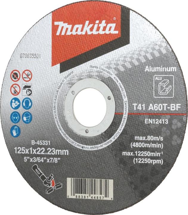 Actual product image Makita Cutting disc