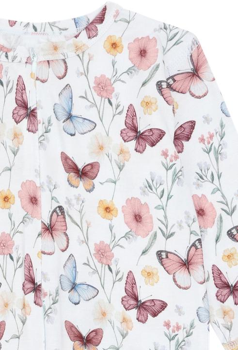 Produktbild Hust and Claire Bambus Strampler Mulle Butterfly (80)