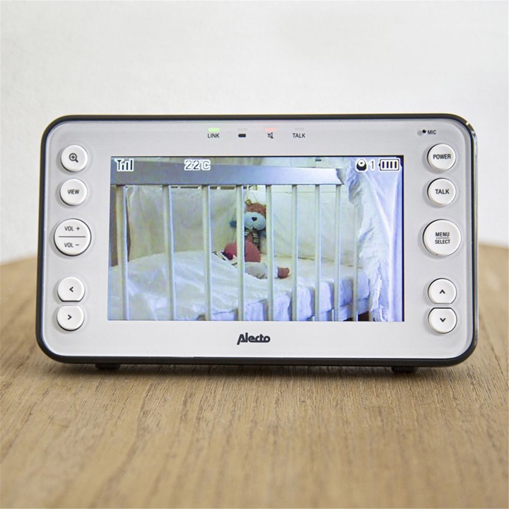 Produktbild Alecto Baby-Videoüberwachung (Babyphone mit Kamera, 300 m)