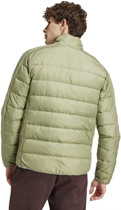 Actual product image Adidas Essentials 3 Stripes Light Down Jas Groen S / Regular Man (S)