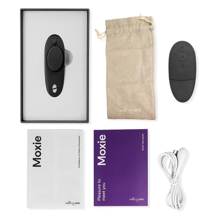 Actual product image We-Vibe Moxie+ Satin Black