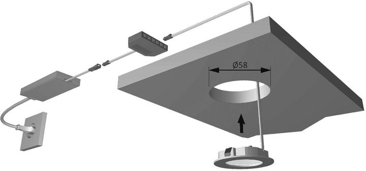 Produktbild Halemeier LED Ein-/Anbauleuchten Eco Spot (130 lm)