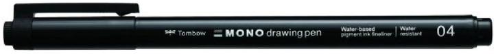 Tombow Mono Drawing Pen (Black, 1 x)