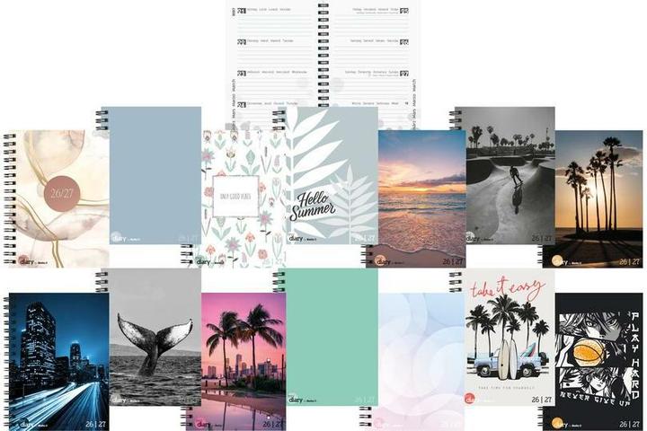 Immagine prodotto Biella Agende scolastiche mydiary Wire-O (A6, 1 settimana / 2 pagine)