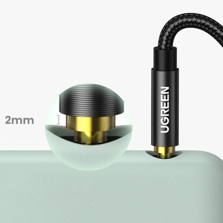 Actual product image Ugreen 3.5mm Klinke – 3.5mm Klinke (5 m, AUX cable)