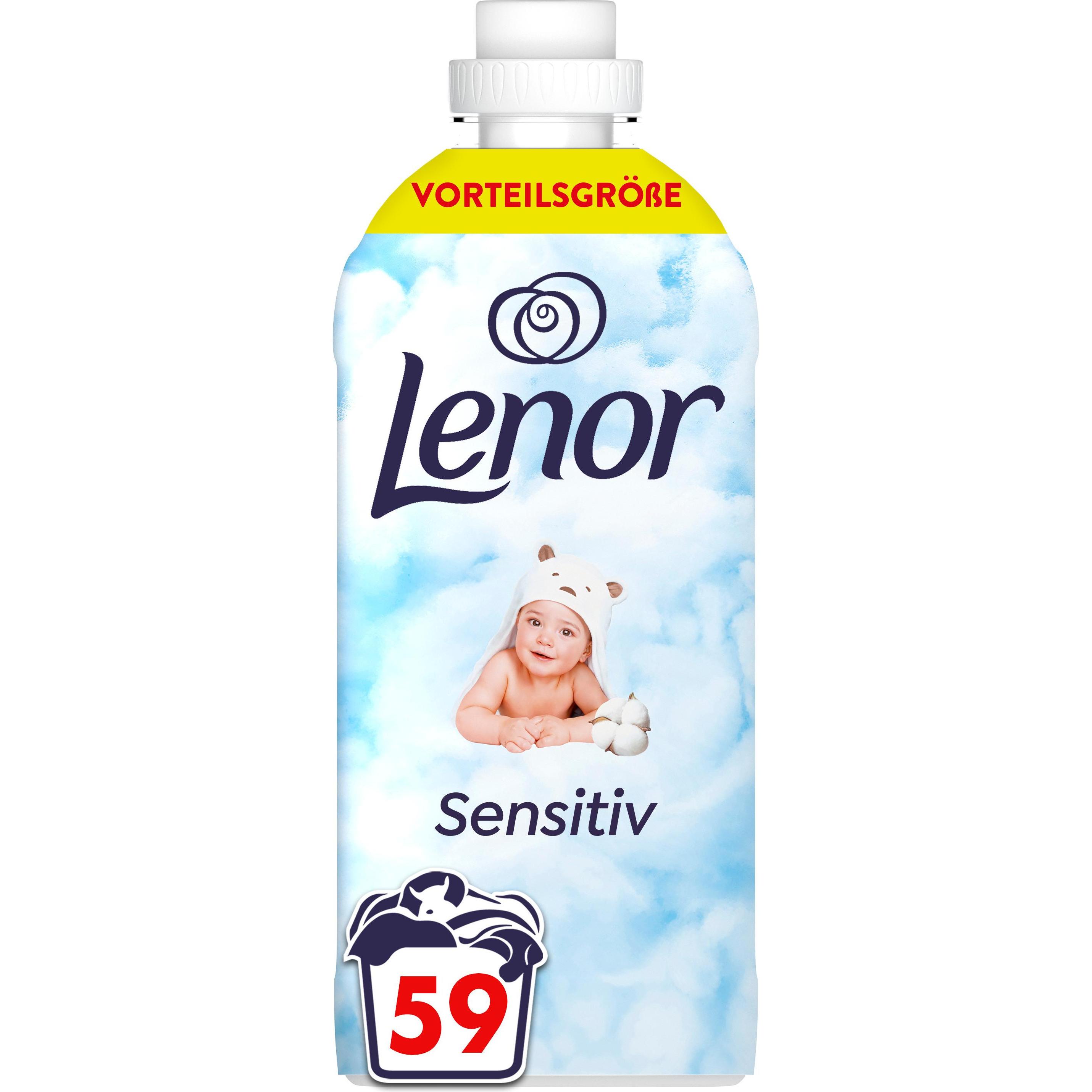 Lenor Sensitiv, Bucato
