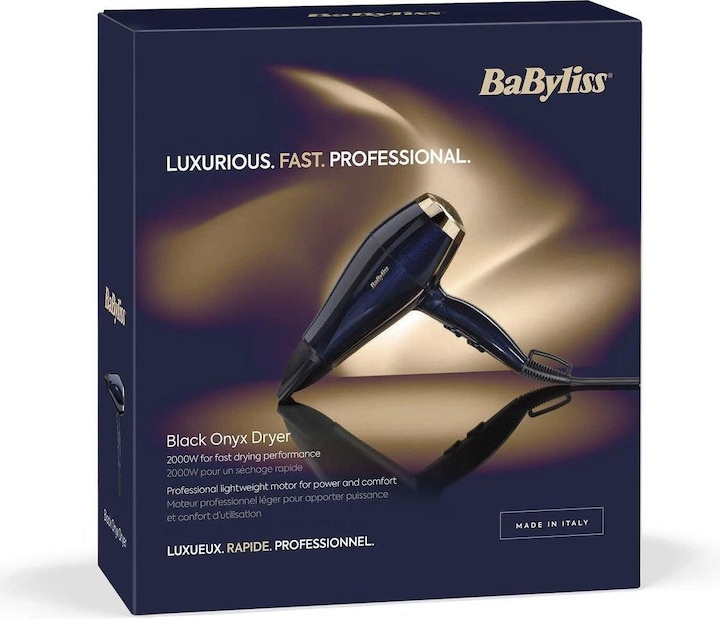 Productafbeelding BaByliss Black Onyx haardroger