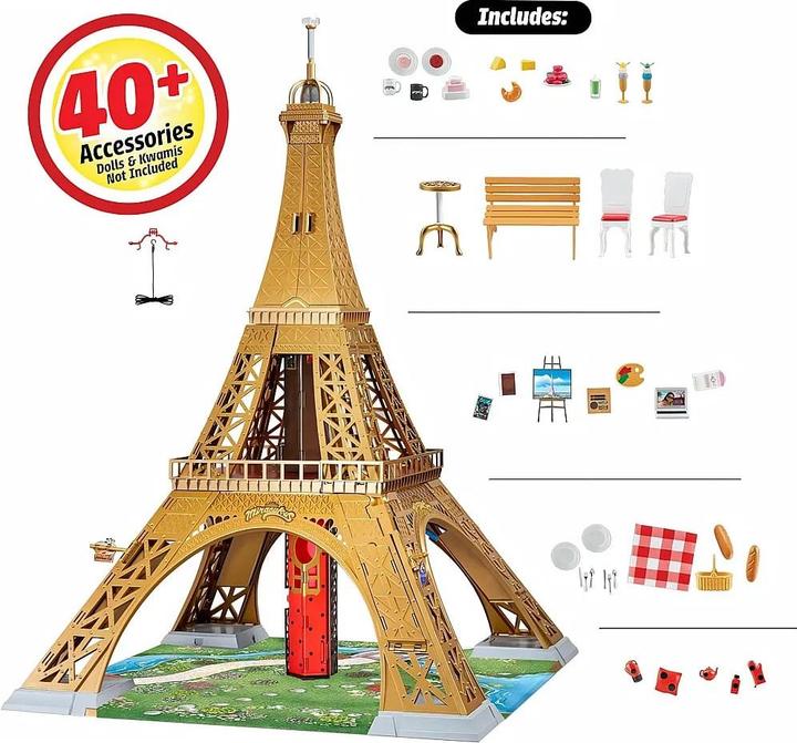Immagine prodotto Bandai Set da gioco deluxe MIRACULOUS Paris 4+