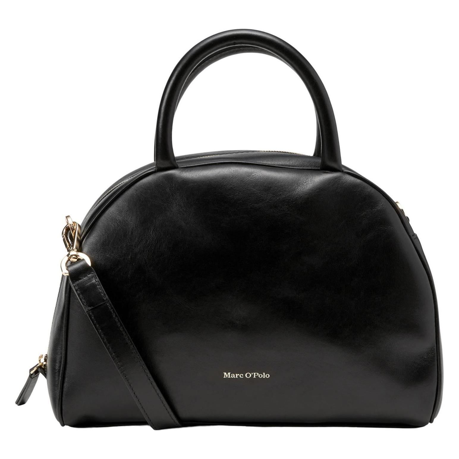 Marc O'Polo, Damen, Handtasche, Duna Hand Bag, Schwarz