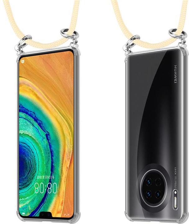 Produktbild Cadorabo TPU Handy Kette SILBER Cover