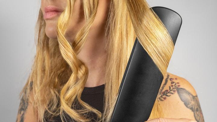 Produktbild Concept VZ6010 Haarstyling-Gerät Glätteisen Dampf Schwarz Bronze 54 W 2 5 m (Dampfglätteisen)