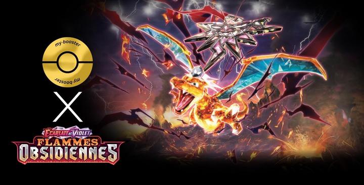 Image du produit My-booster Dracaufeu ex 228/197 Tera Shiny Gold Ultraboost X Écarlate et Violet 03 Flammes Obsidiennes (Français, Pack de boosters)