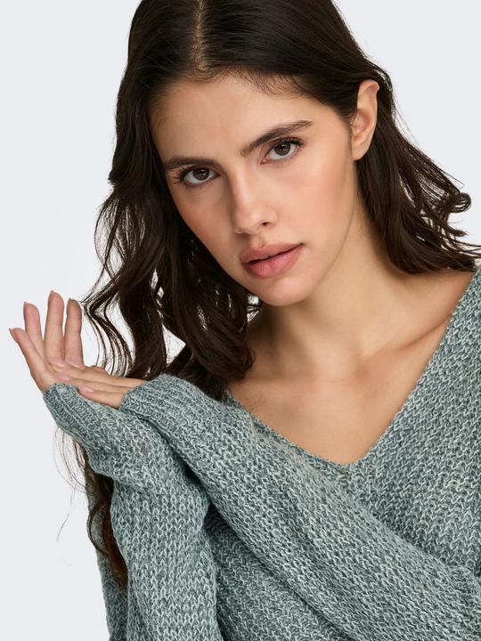 Actual product image JdY V-neck knit sweater (M)