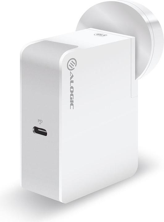 Alogic Charger travel edition 4 plugs USB-C 2m cable white (60 W)