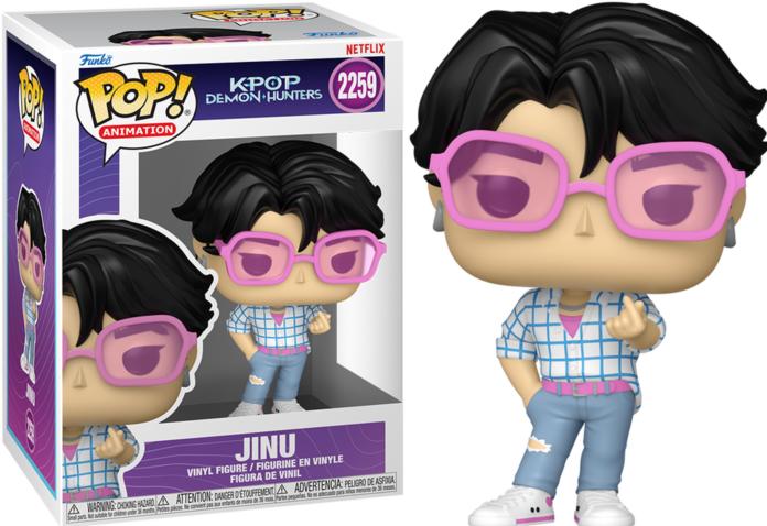 Actual product image Funko KPop Demon Hunters - Jinu, Saja Boys