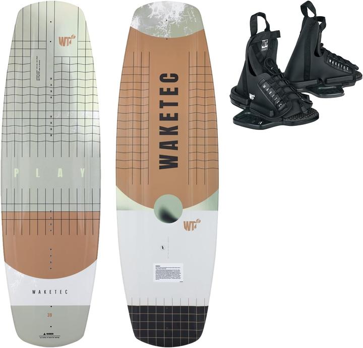 Waketec Wakeboard-Set Play mit Bindung (139 cm)