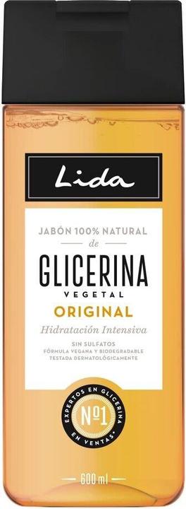 Actual product image Biosei Lida Natural Glycerin Soap Fluid 600ml (Liquid soap, 600 ml)