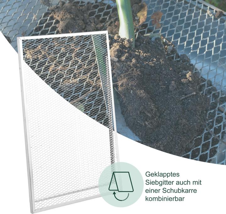 Actual product image Relaxdays Gardening Sieve