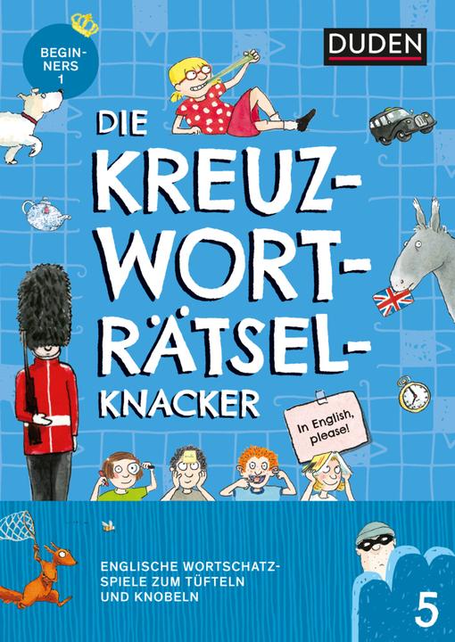Produktbild Die Kreuzworträtselknacker - Englisch 1. Lernjahr (Deutsch, Janine Eck, Kristina Offermann, 2018)