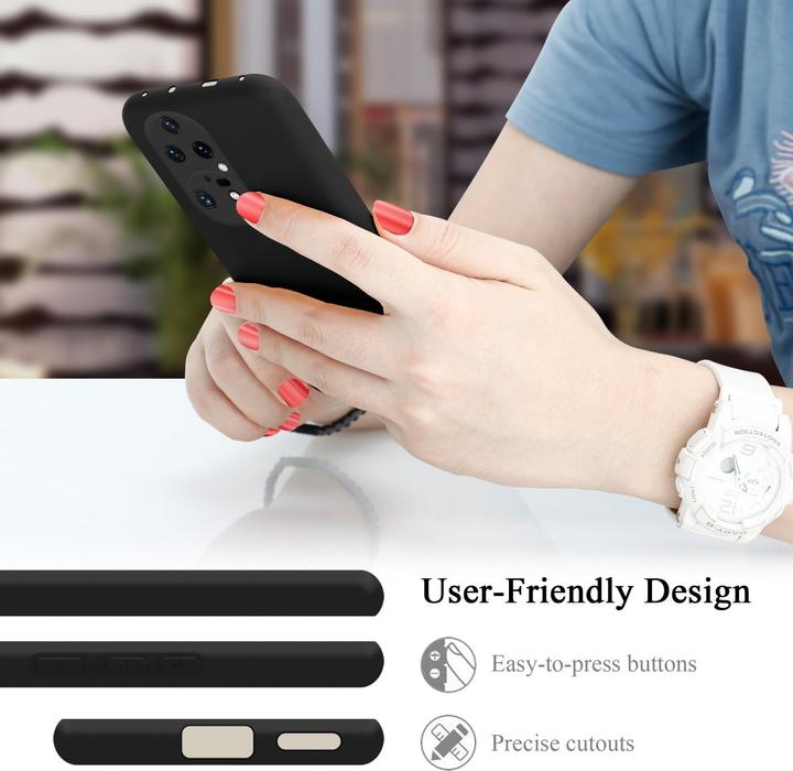 Image du produit Cadorabo TPU Liquid Silicone Case Housse pour Huawei P50 PRO (Huawei P50 Pro)