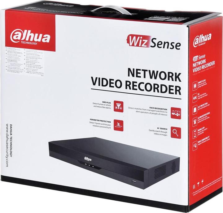 Actual product image Dahua NET VIDEO RECORDER 4CH 4POE/NVR4104HS-P-EI (Network Video Recorder (NVR))