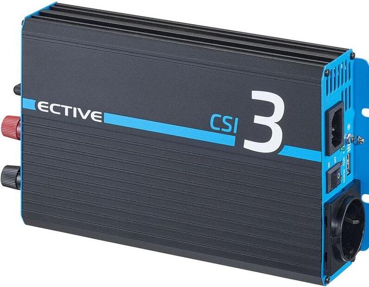 Actual product image Ective CSI32 Sine Charger Inverter 300W/12V Sine Inverter with Charger and NVS