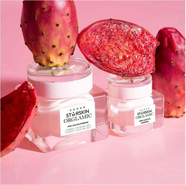 Produktbild Starskin - ORGLAMIC Pink Cactus Hydrating & Glow Pudding (50 ml, 24h Creme)