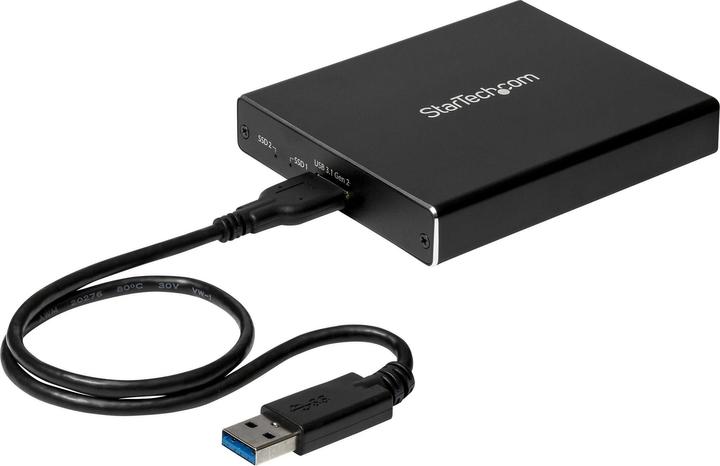 Image du produit StarTech Boîtier De Lecteur HDD Double Slot (M.2 2230, M.2 2242, M.2 2260, M.2)