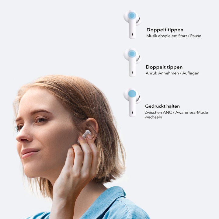 Produktbild Huawei Honor Earbuds 2 Lite (ANC, 32 h, Kabellos)