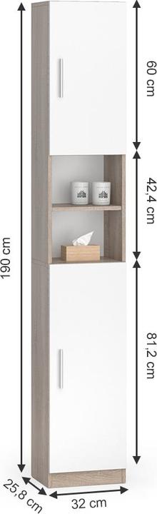Produktbild Vicco Luis (32 x 26 x 190 cm)