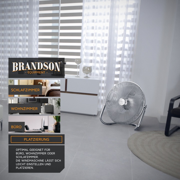 Image du produit Brandson Machine à vent (76 dB)