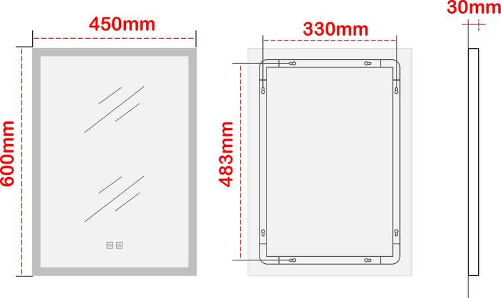 Produktbild Pro-Tec Scafa (60 x 45 x 3 cm)