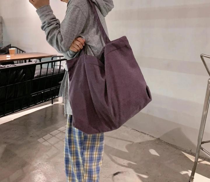 Immagine prodotto Only-Bags.Store Borsa in sughero Borse a tracolla morbide Storage ambientale riutilizzabile Piccolo e grande